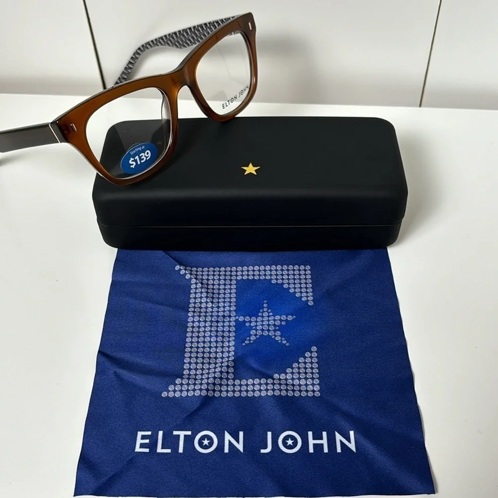 NWT Elton John Fashion Glasses Chaperone